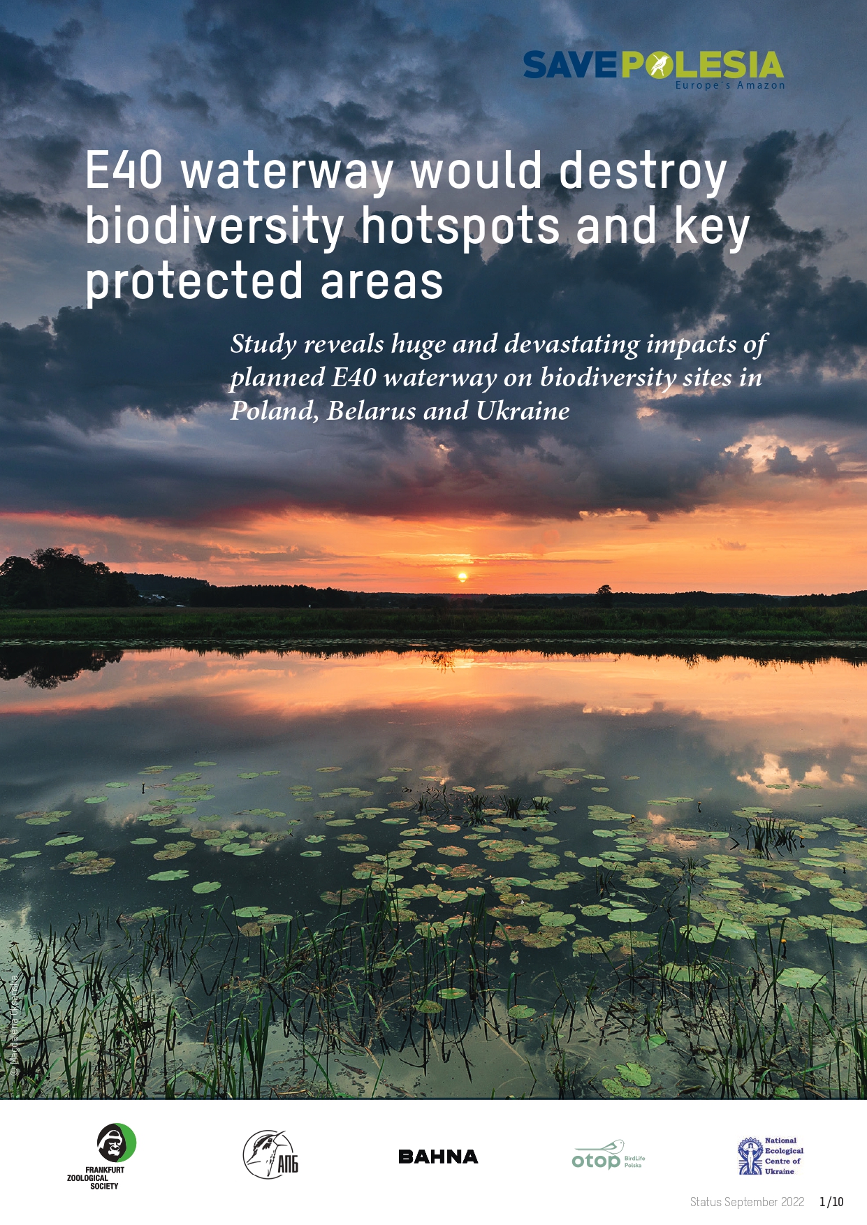 E40 waterway would destroy biodiversity hotspots and key protected areas